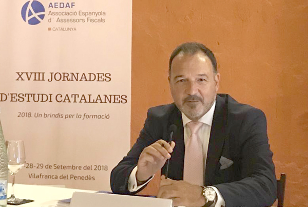 LAWYERPRESS: JORDI BAQUÉS, REPRESENTATIVE OF AEDAF, HIGHLIGHTS THE ECONOMICAL AND TAX SYSTEMS CHALLENGES IN CATALAN TAX CONVENTION 